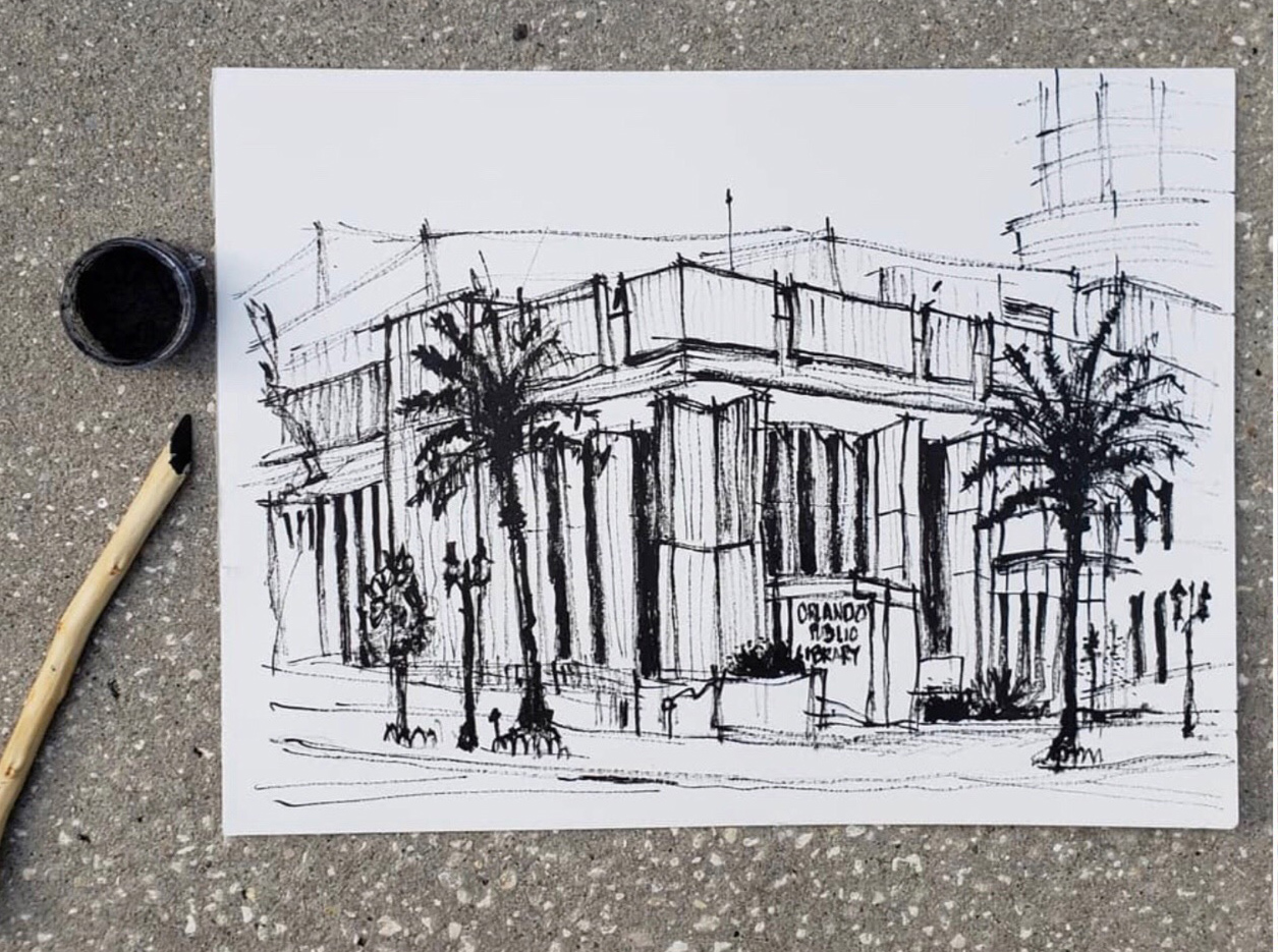 Urban Sketching Workshop Capturing Brutalist Architecture – October